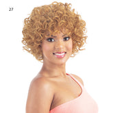 Mayde Beauty Human Hair Blend Mocha Wig - COOKIE